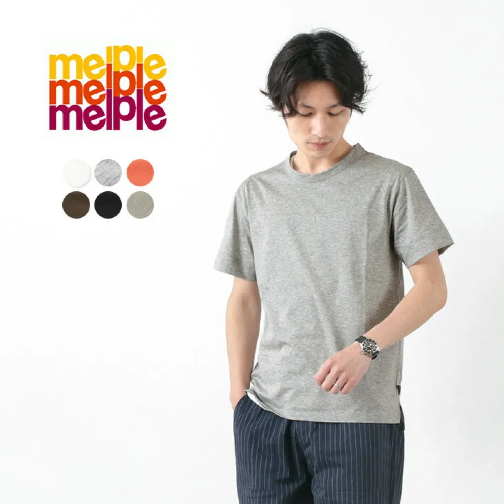 MELPLE T-Shirts^/ Weekender Crew Neck TEE