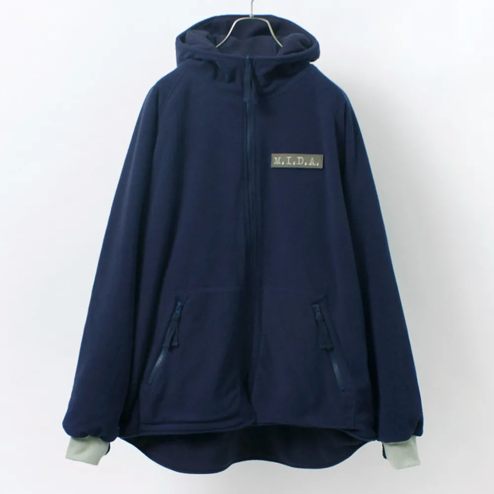 M.I.D.A. Jackets^/ Polartec Boa fleece ZIP-UP