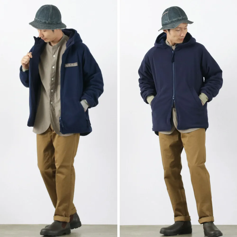M.I.D.A. Jackets^/ Polartec Boa fleece ZIP-UP