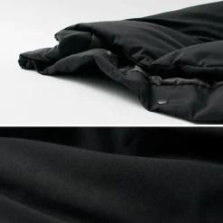 MIFFEW Down Wear^/ Collarless Over Down Jacket black