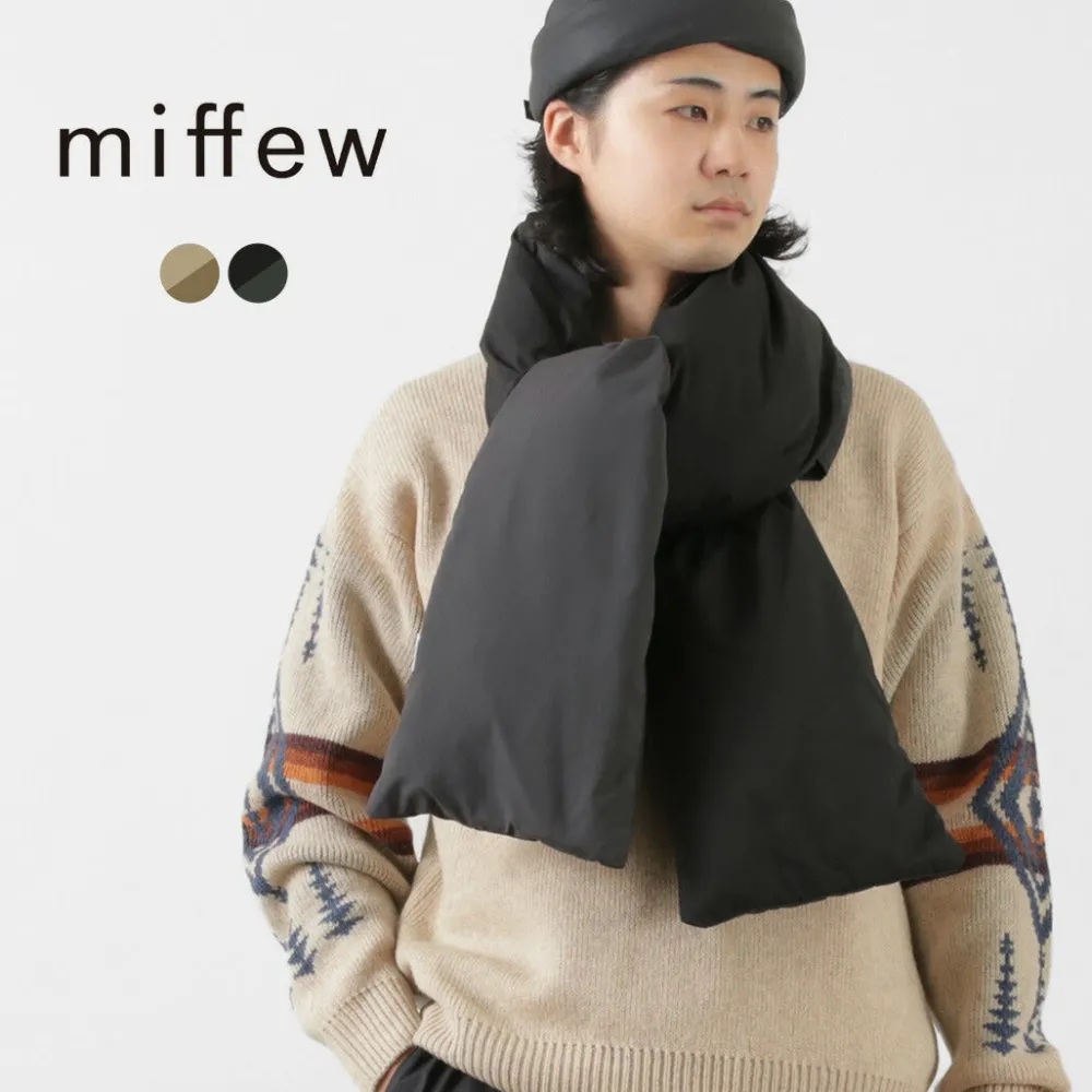 MIFFEW Scarfs^/ Reversible Down Muffler