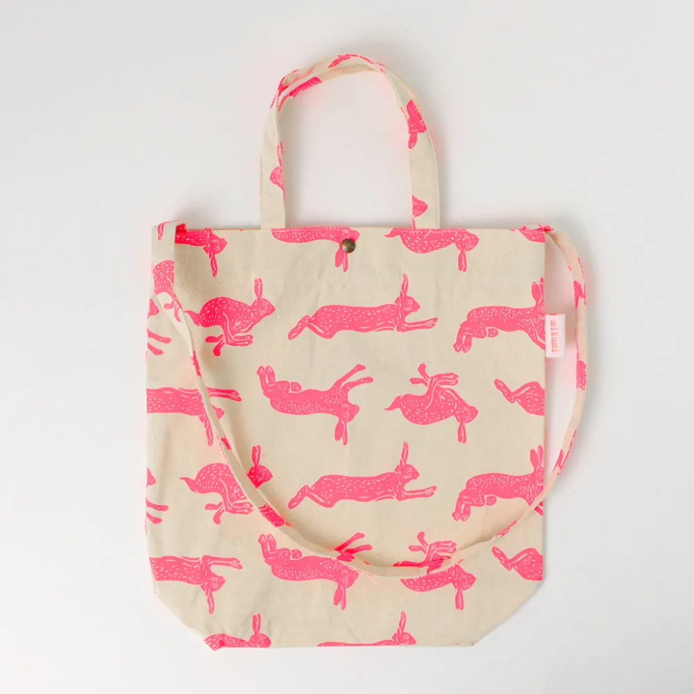 MIKAMI Tote Bags|Shoulder Bags^/ Cotton twill sling tote bag