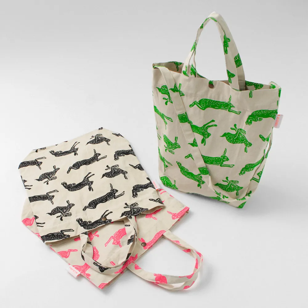 MIKAMI Tote Bags|Shoulder Bags^/ Cotton twill sling tote bag