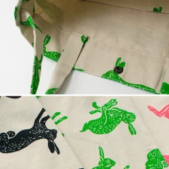 MIKAMI Tote Bags|Shoulder Bags^/ Cotton twill sling tote bag