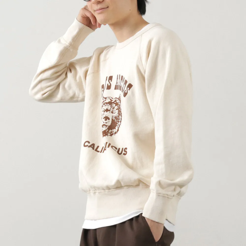 MIXTA Sweatshirts^/ URSUS ARCTOS raglan sleeve sweatshirt