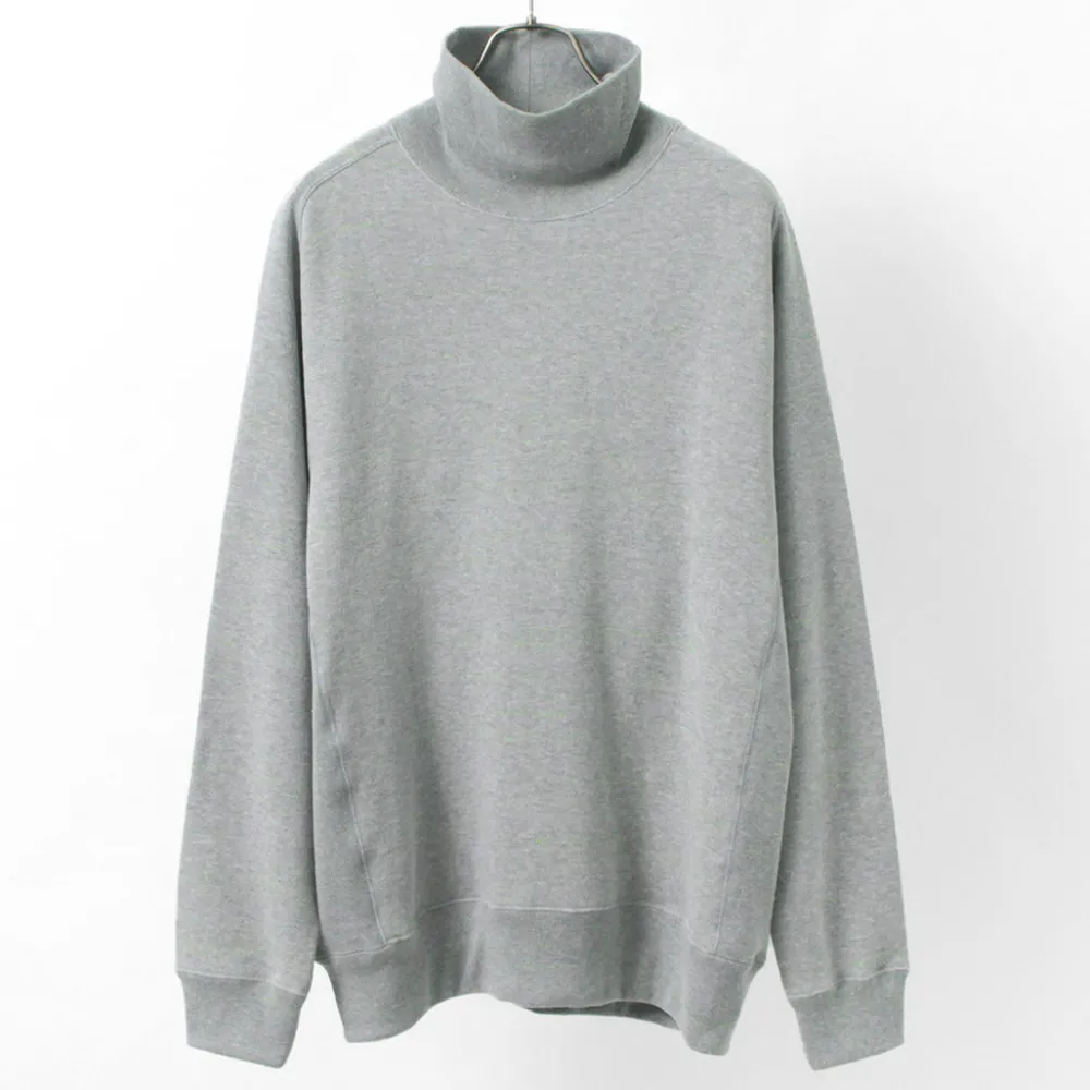 MOC T Sweatshirts^/ Bespoke Neon Hanging Lined High Neck PO gray
