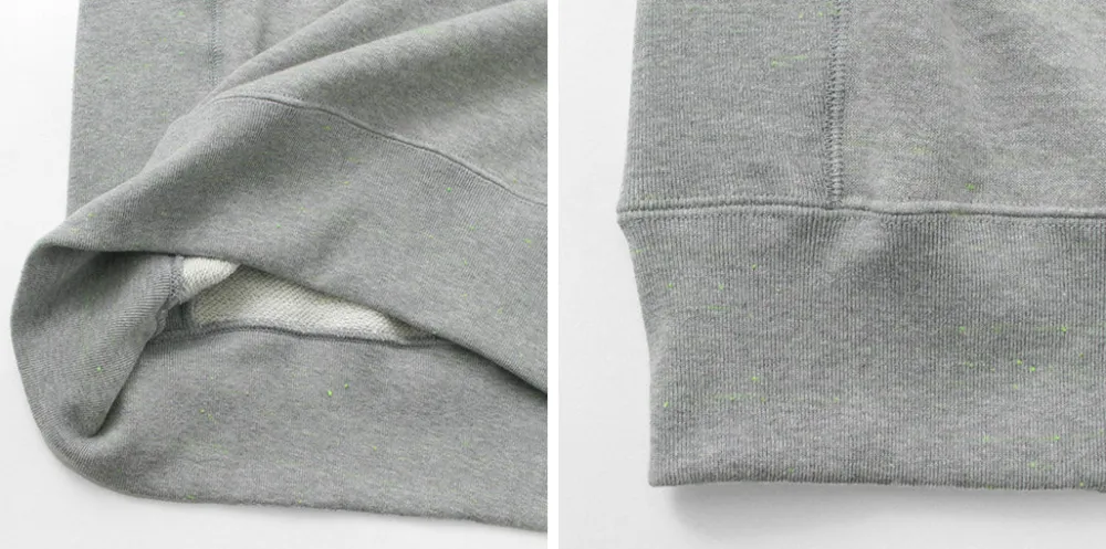 MOC T Sweatshirts^/ Bespoke Neon Hanging Lined High Neck PO gray