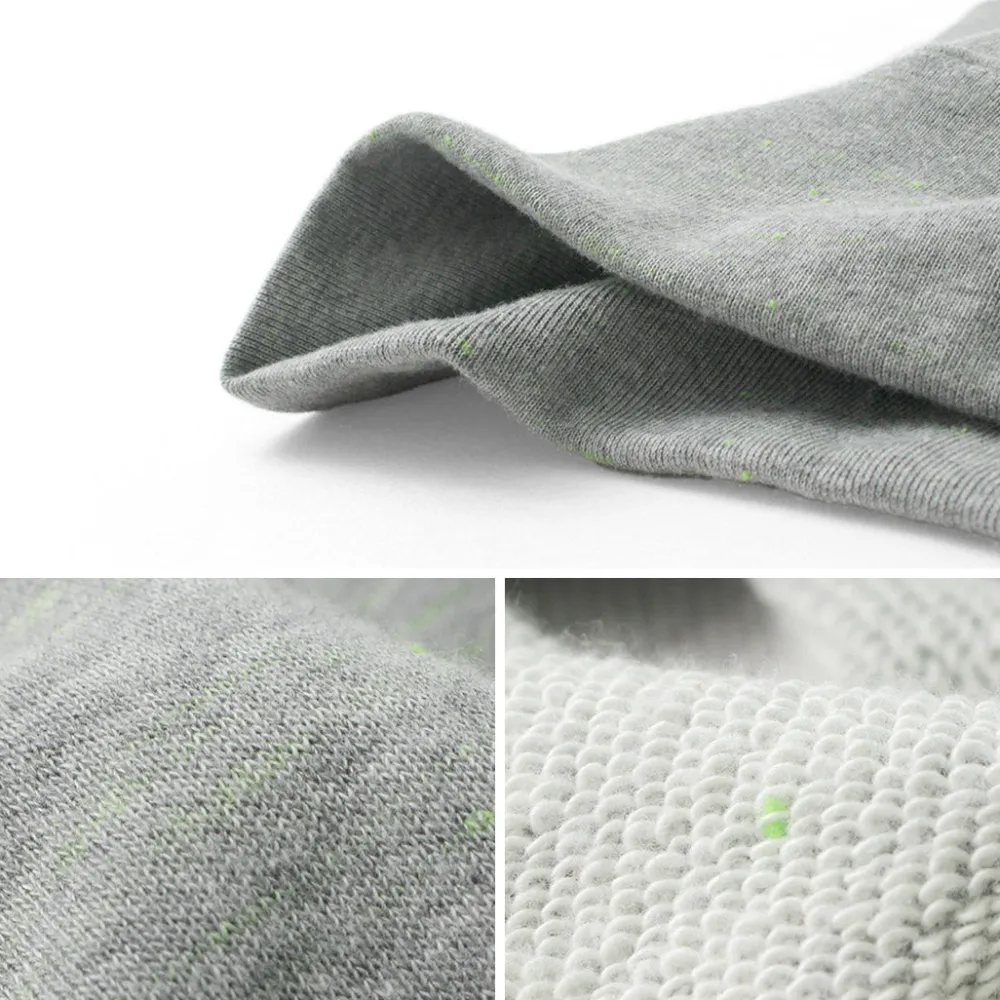 MOC T Sweatshirts^/ Bespoke Neon Hanging Lined High Neck PO gray