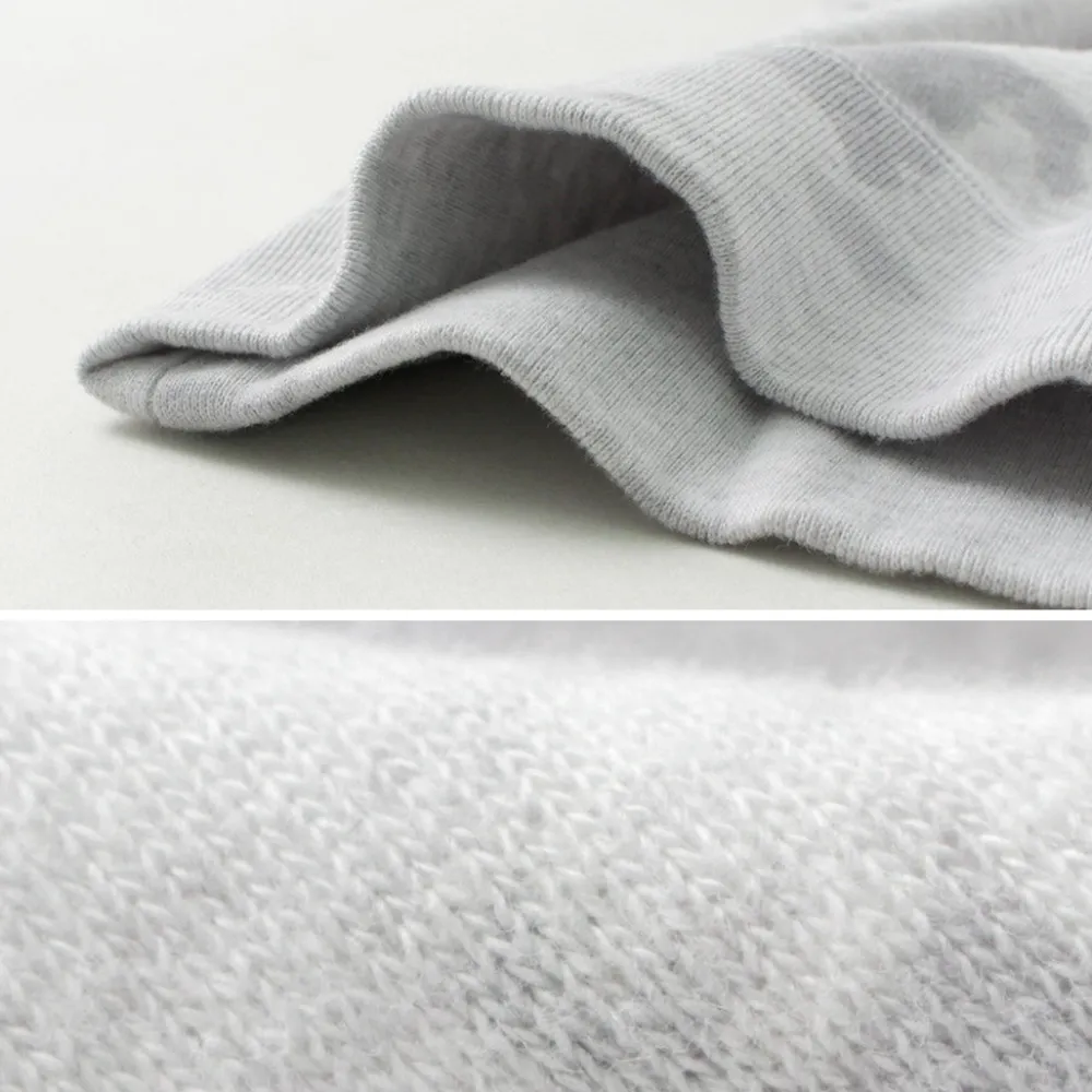 MOC T Sweatshirts^/ Garment Dyed Loopwheel Crew Neck Pullover white
