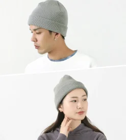 MOC T Hats^/ HEAVY WEIGHT KNIT CAP gray