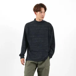 MOC T T-Shirts^/ Mock Neck L/S Tee