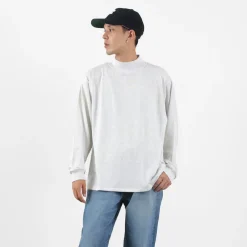MOC T T-Shirts^/ Mock Neck L/S Tee