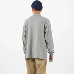 MOC T T-Shirts^/ Mock Neck L/S Tee