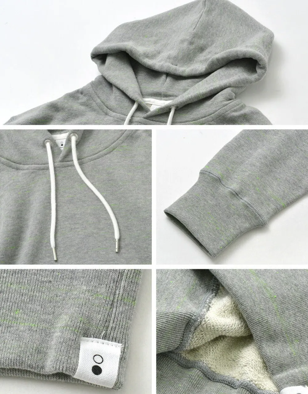 MOC T Sweatshirts^/ Neon Script Loop Weel Hoodie