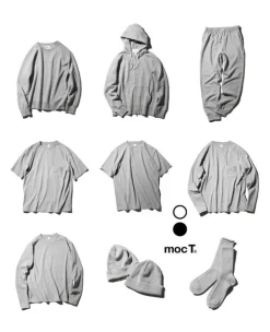 MOC T Sweatshirts^/ Neon Script Loop Weel Hoodie