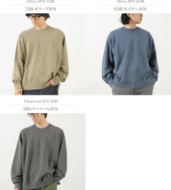 MOC T Sweatshirts^/ Neon Script Loopwheel Overdyed Raglan Long Sleeve Sweatshirt