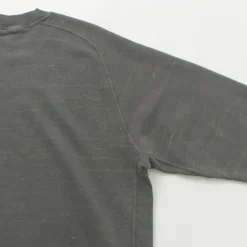 MOC T Sweatshirts^/ Neon Script Loopwheel Overdyed Raglan Long Sleeve Sweatshirt