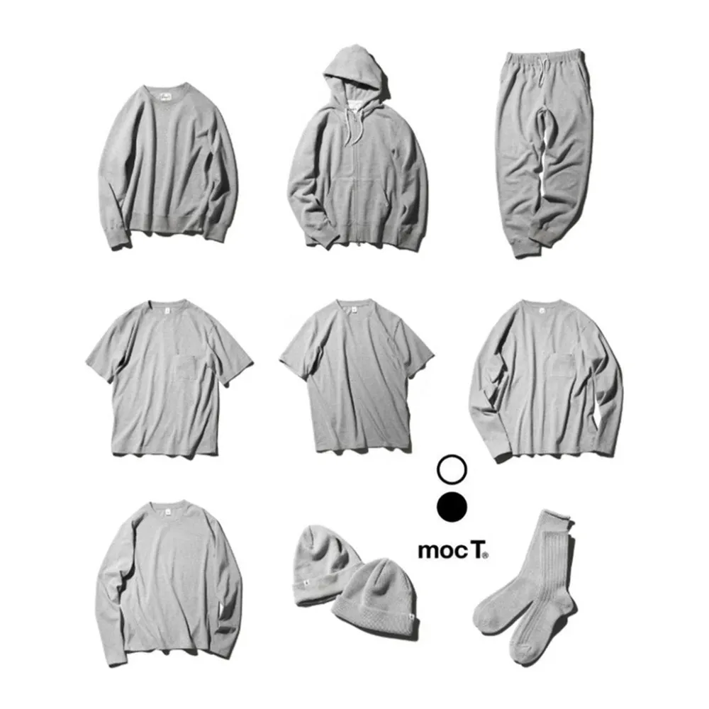MOC T Hats^/ NEON SCRIPT REGULAR WEIGHT KNIT CAP gray
