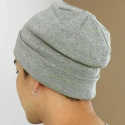 MOC T Hats^/ NEON SCRIPT REGULAR WEIGHT KNIT CAP gray