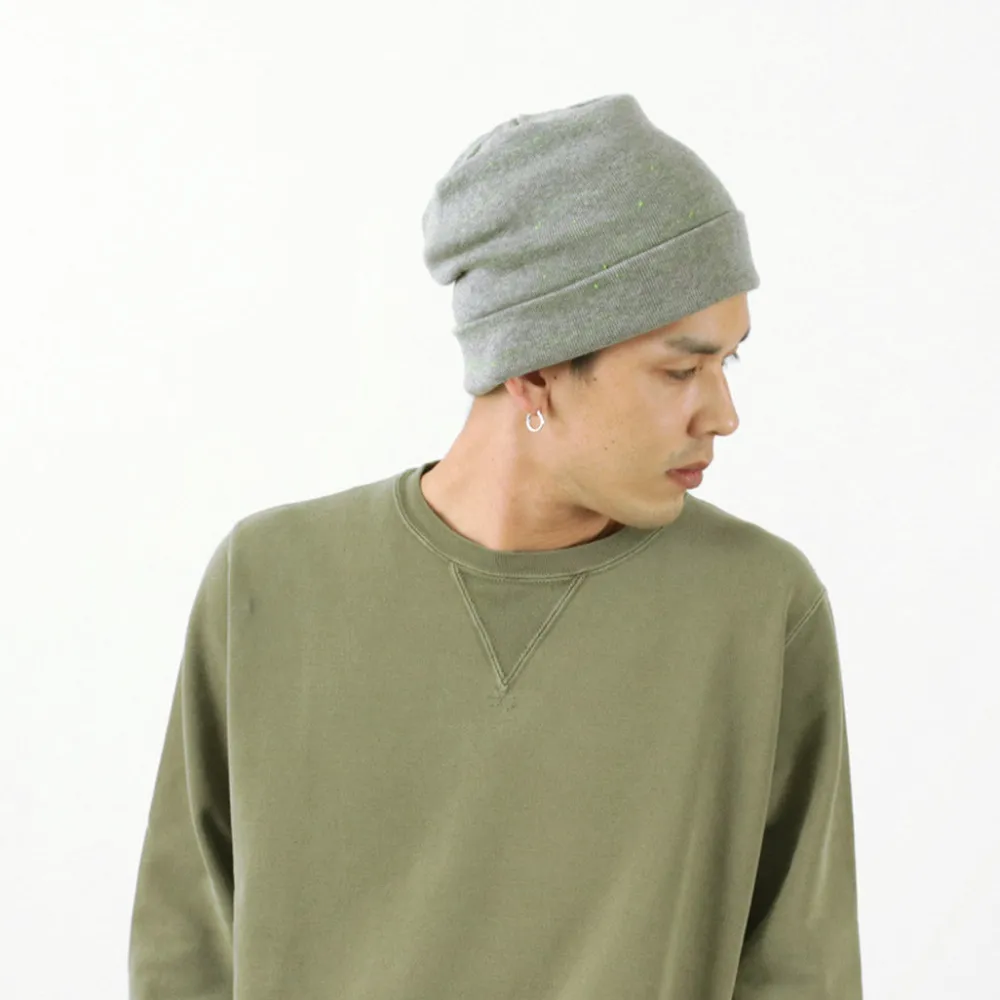 MOC T Hats^/ NEON SCRIPT REGULAR WEIGHT KNIT CAP gray