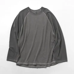 MOC T T-Shirts^/ Overdyed Baseball Long Sleeve Big Tee