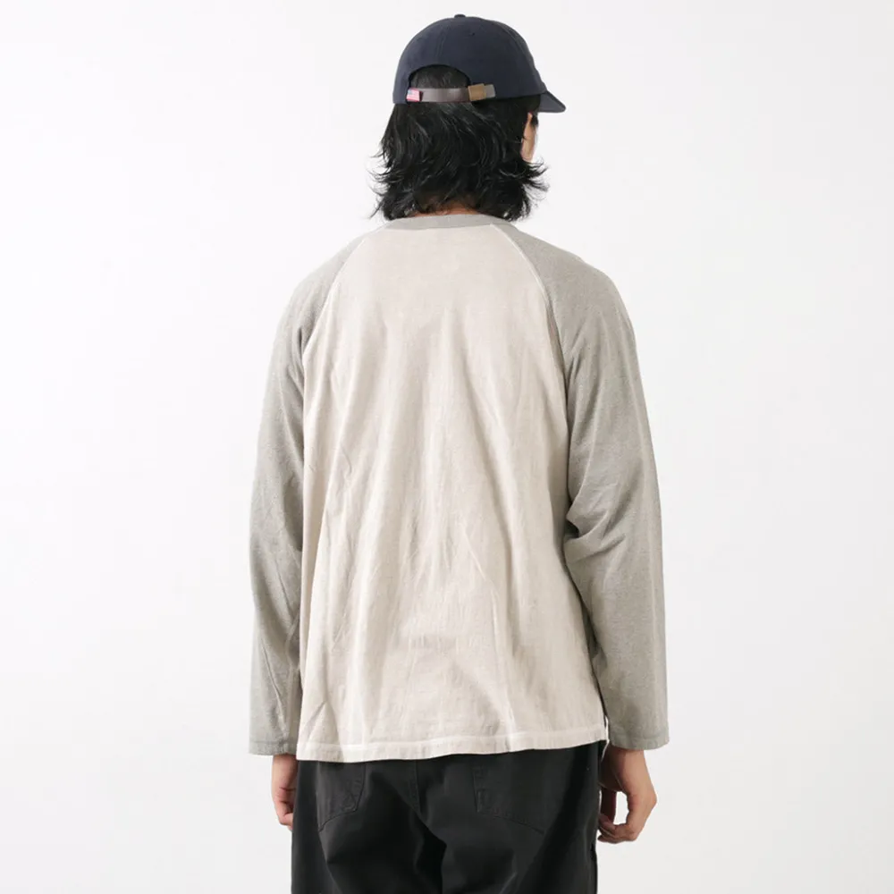 MOC T T-Shirts^/ Overdyed Baseball Long Sleeve Big Tee