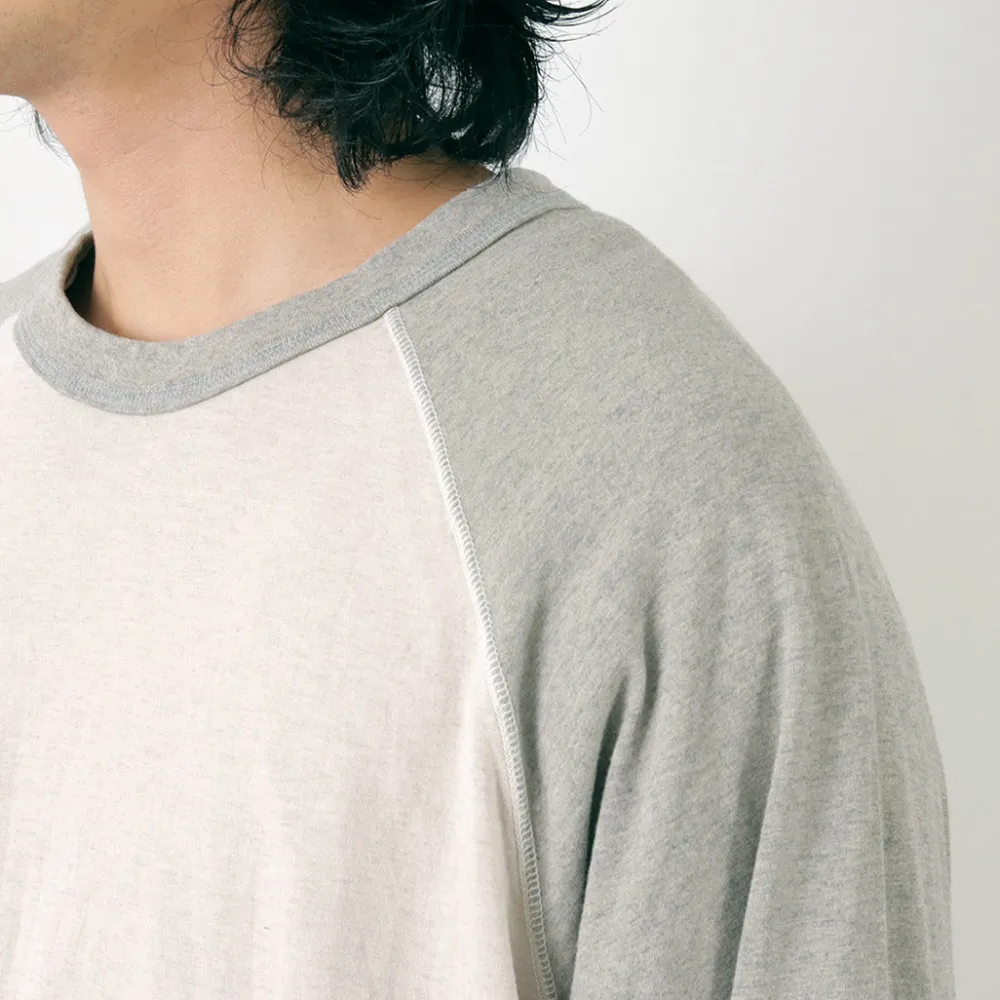 MOC T T-Shirts^/ Overdyed Baseball Long Sleeve Big Tee