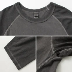 MOC T T-Shirts^/ Overdyed Baseball Long Sleeve Big Tee