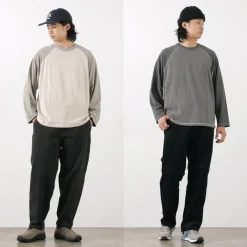 MOC T T-Shirts^/ Overdyed Baseball Long Sleeve Big Tee