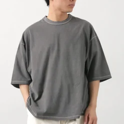 MOC T T-Shirts^/ Overdyed Crew Neck Big Tee