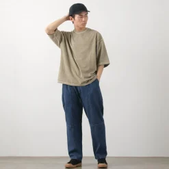 MOC T T-Shirts^/ Overdyed Crew Neck Big Tee
