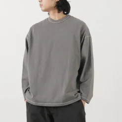 MOC T T-Shirts^/ Plating Jersey Crew Neck Long Sleeve Big Tee