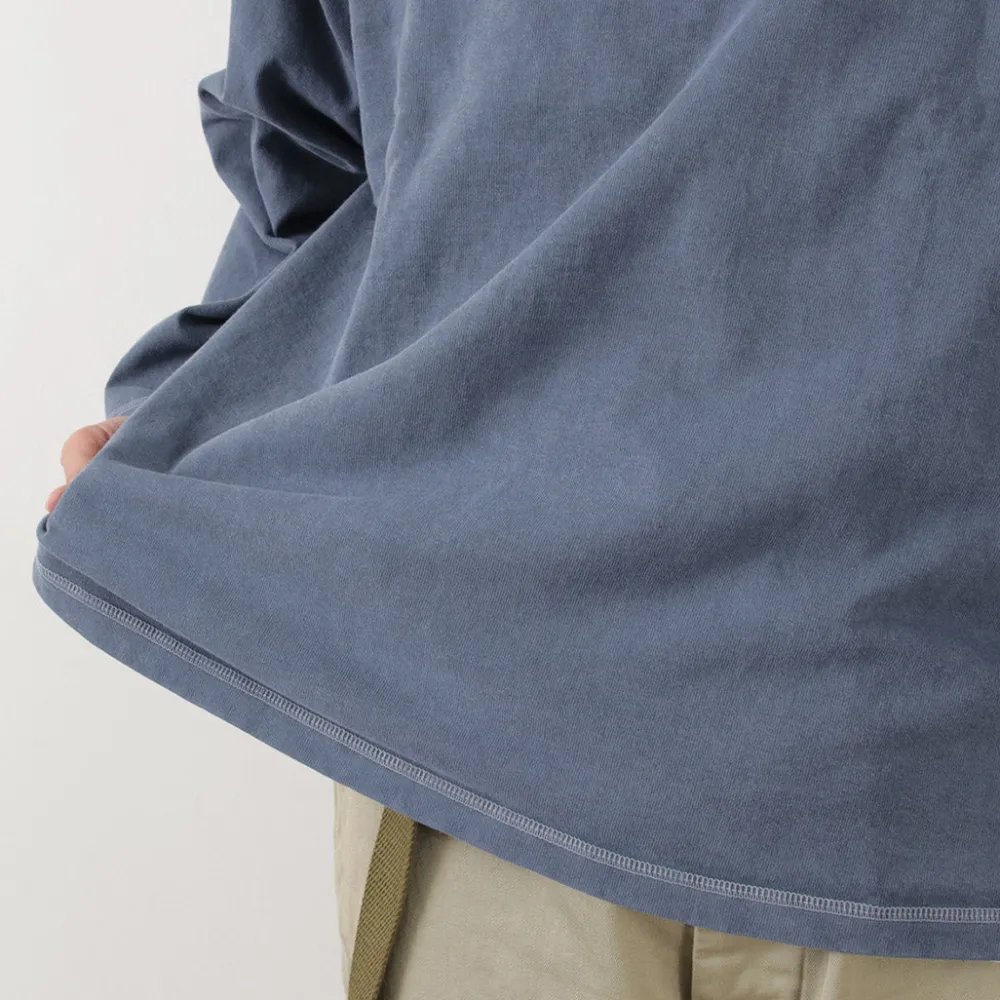 MOC T T-Shirts^/ Plating Jersey Crew Neck Long Sleeve Big Tee
