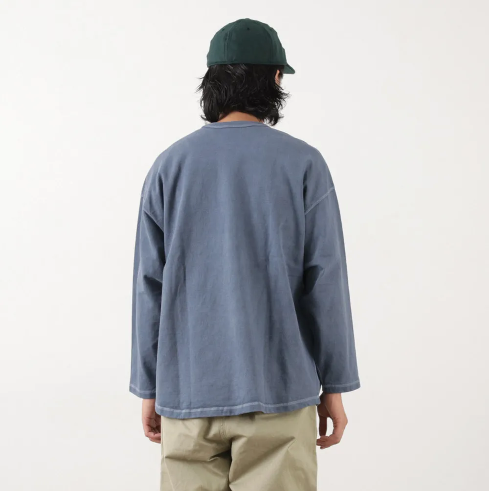 MOC T T-Shirts^/ Plating Jersey Crew Neck Long Sleeve Big Tee