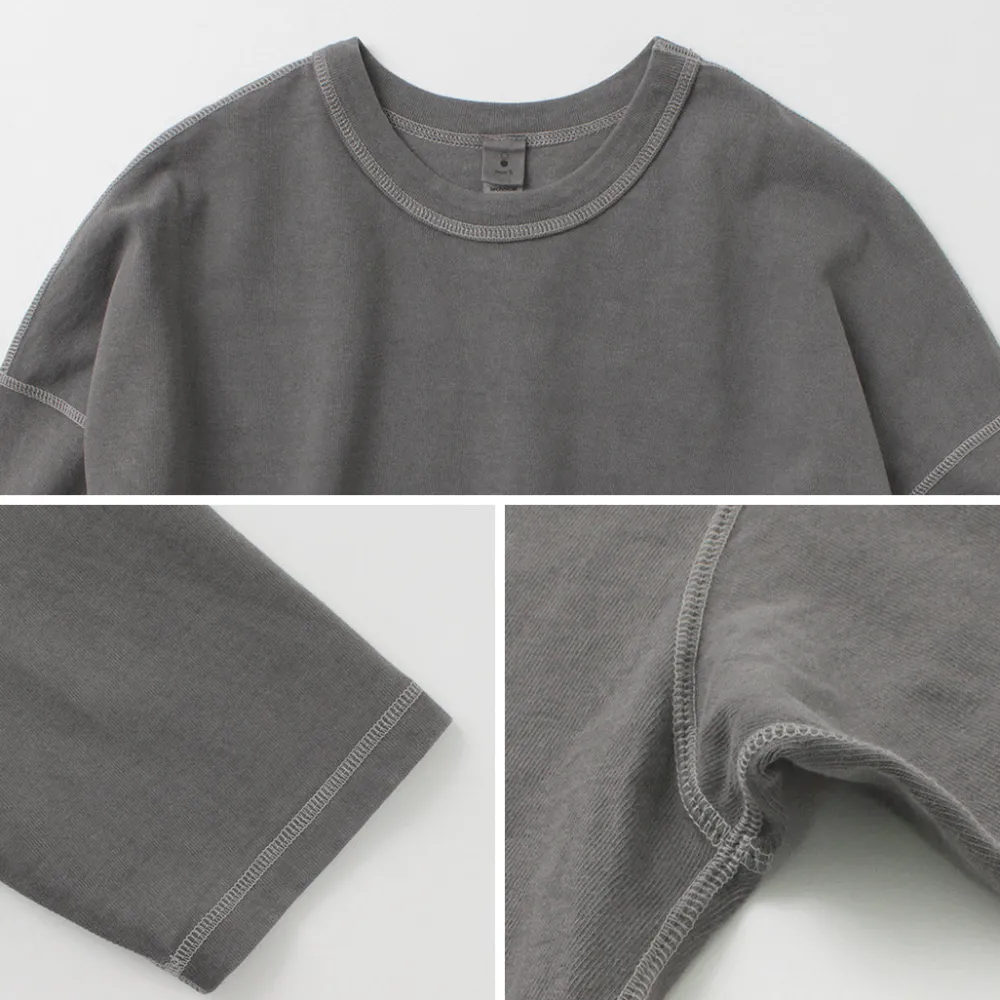 MOC T T-Shirts^/ Plating Jersey Crew Neck Long Sleeve Big Tee