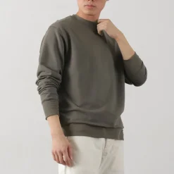 MOC T Sweatshirts^/ Tencel Stretch Crewneck Sweatshirt