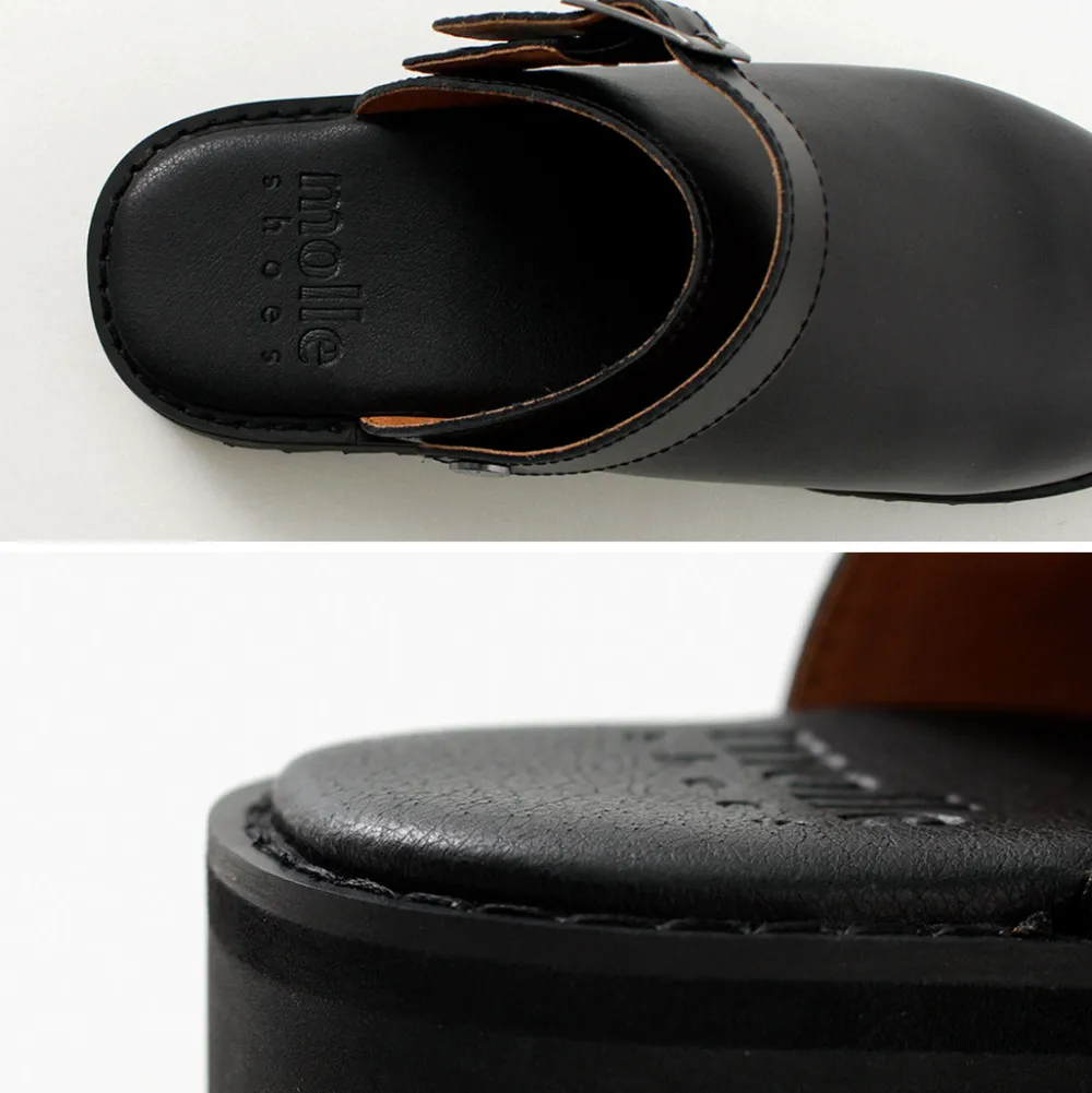 MOLLE SHOES Leather Shoes & Boots^/ Engineer Sandals black