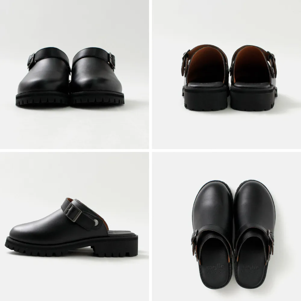 MOLLE SHOES Leather Shoes & Boots^/ Engineer Sandals black