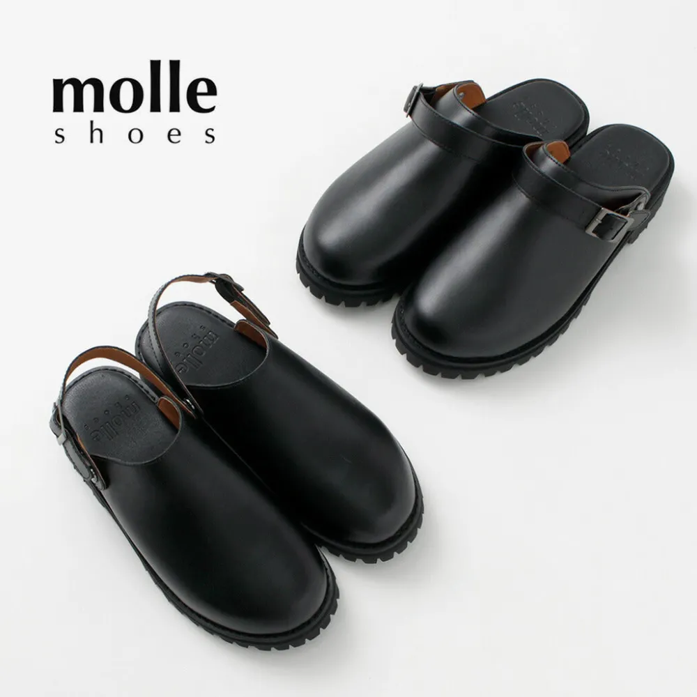 MOLLE SHOES Leather Shoes & Boots^/ Engineer Sandals black