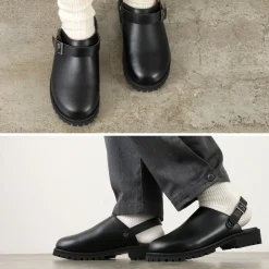 MOLLE SHOES Leather Shoes & Boots^/ Engineer Sandals black