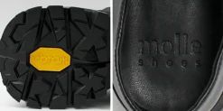 MOLLE SHOES Leather Shoes & Boots^/ Free Rock T-Strap Leather Shoes black