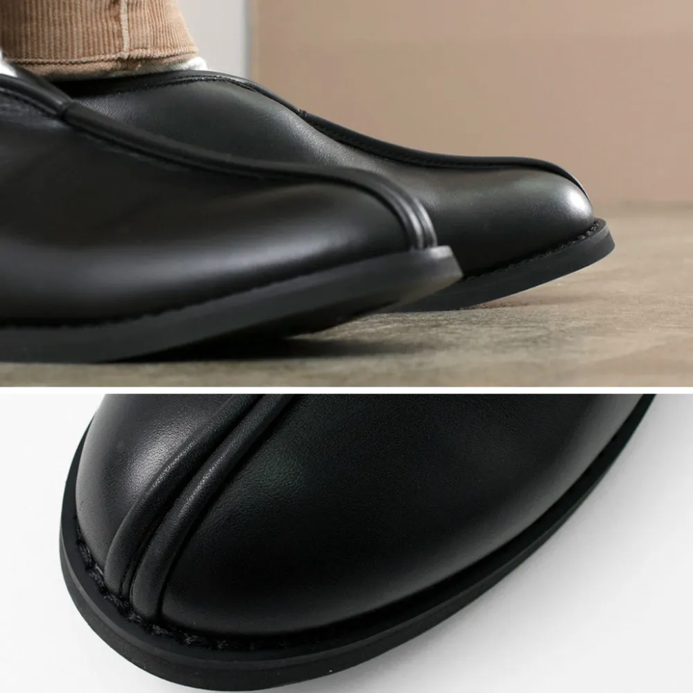 MOLLE SHOES Leather Shoes & Boots^/ Kung Fu Leather Shoes black