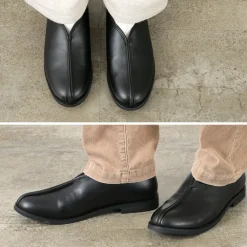 MOLLE SHOES Leather Shoes & Boots^/ Kung Fu Leather Shoes black