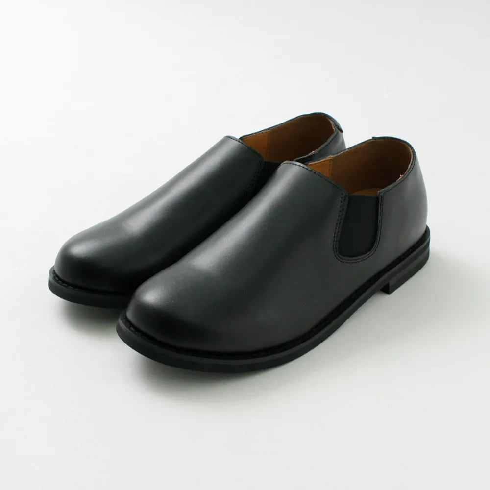 MOLLE SHOES Leather Shoes & Boots^/ Short Side Gore Leather Shoes black