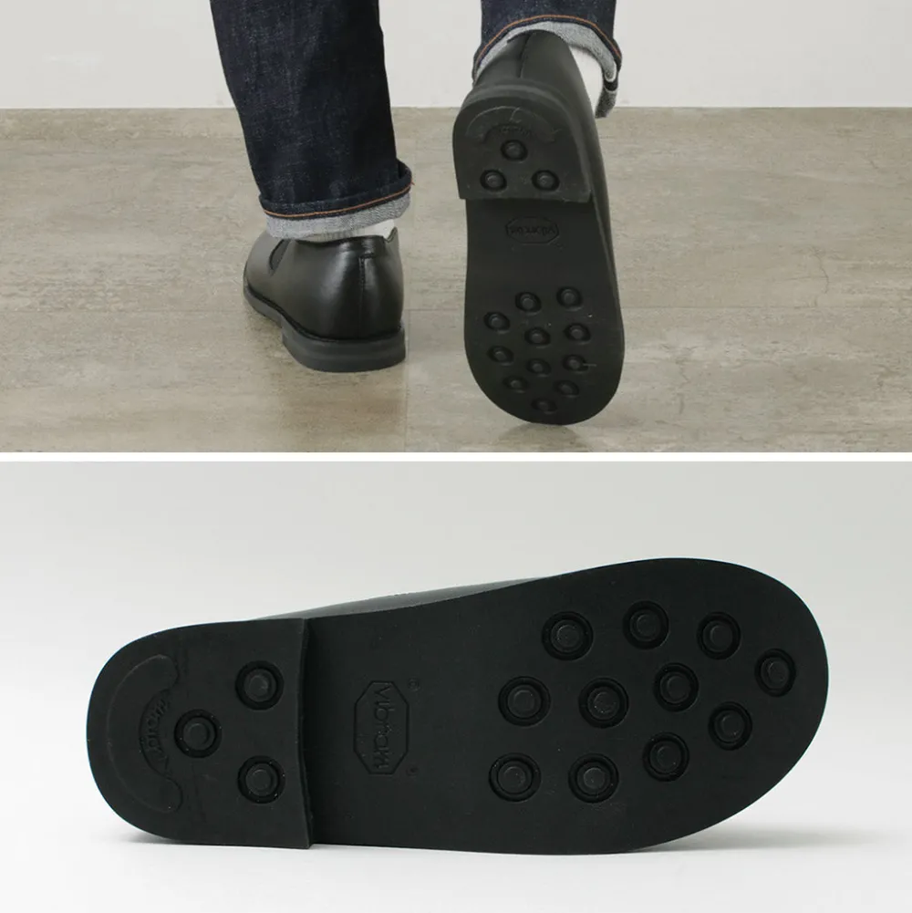 MOLLE SHOES Leather Shoes & Boots^/ Short Side Gore Leather Shoes black