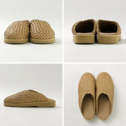 MOLLE SHOES Sandals^/ Woven Leather Crog Sandals