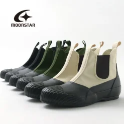 MOONSTAR Leather Shoes & Boots^/ All Weather Side Gore Shoes