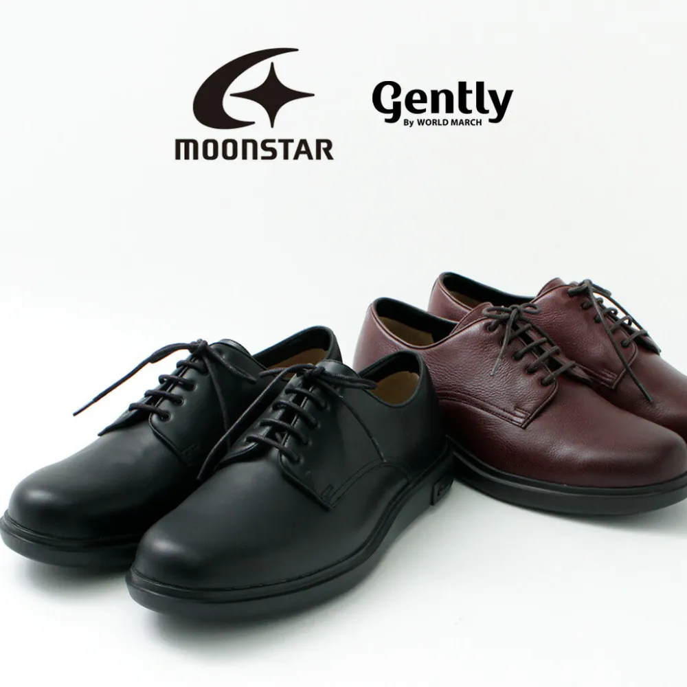 MOONSTAR Leather Shoes & Boots^/ Breathable Waterproof Leather Derby Shoes