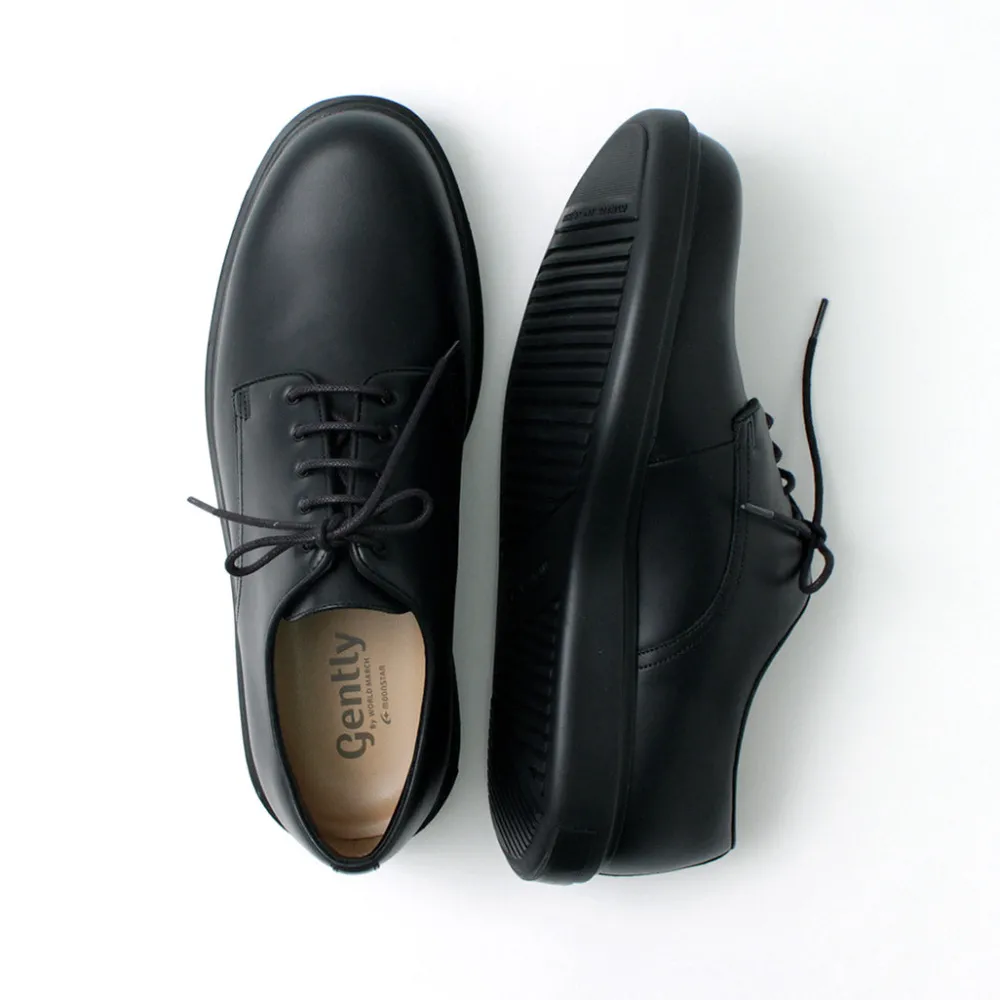MOONSTAR Leather Shoes & Boots^/ Breathable Waterproof Leather Derby Shoes