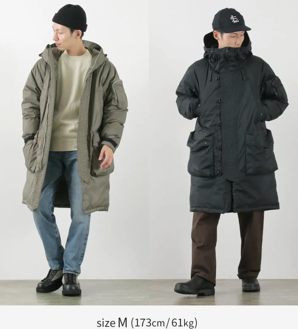 NANGA Coats^/ Aurora Down Field Half Coat